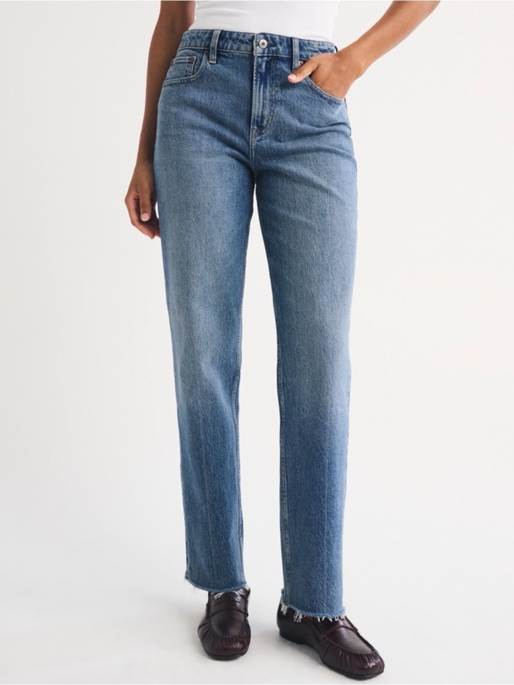 Abercrombie & Fitch high Rise Vintage Straight - Curve Love 28 Long